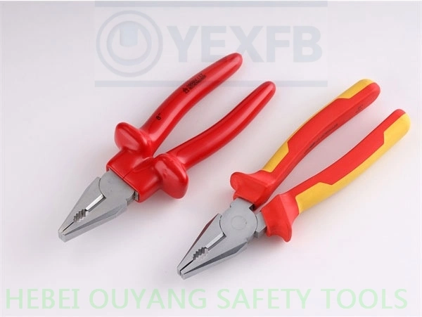 VDE 1000V Dipped Insulated Tools 8&quot; Lineman/Combination Pliers, IEC/En60900