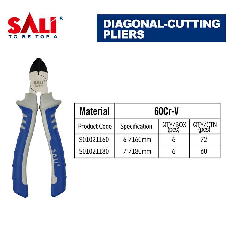 Sali 6&quot;/160mm Cr-V Professional Quality Diagonal-Cutting Pliers