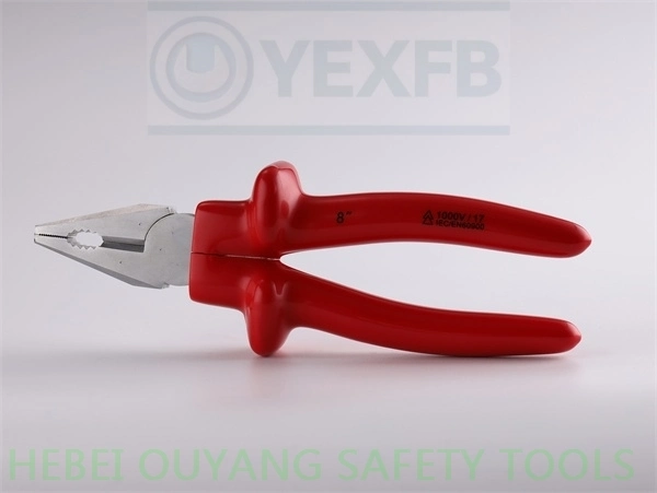 VDE 1000V Dipped Insulated Tools 8&quot; Lineman/Combination Pliers, IEC/En60900