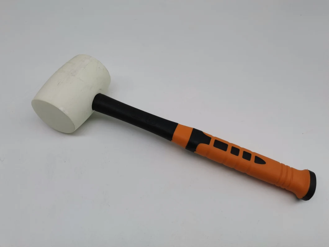 High Quality Rubber Mallet with Wooden Handle for Construction