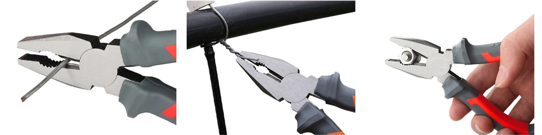 Hight Leverage Best Quality Lineman&prime;s Plier Industrial Grade Pliers with Good Price