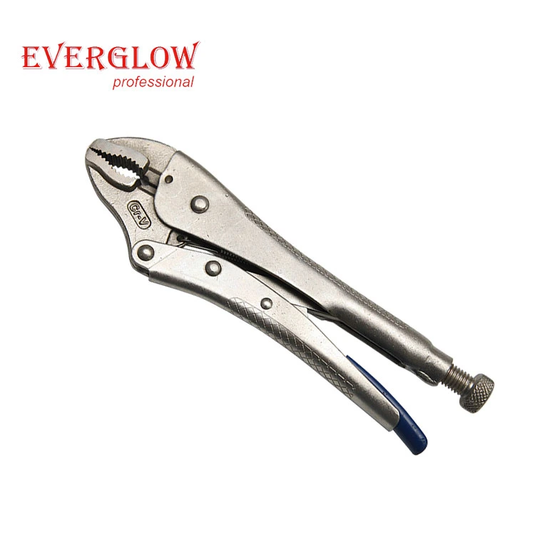 Nickel Plated 10&quot; CRV Round Jaw Seal Cutting Locking Pliers Self Locking Pliers