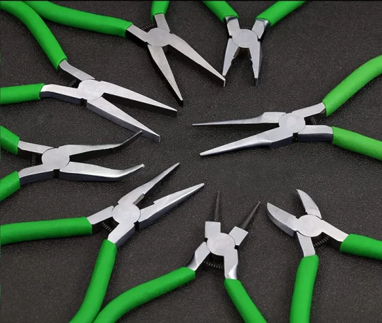 4-Inch Lineman′s Combination Pliers with Wire Cutter Small Serrated Jaws