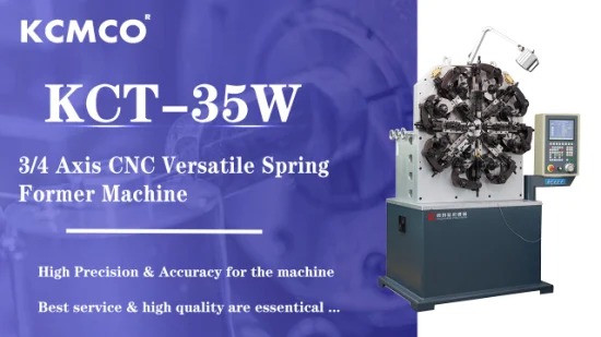 Garter Spring Making Machine with 4 Axis 4.0mm CNC Wire Forming Machine for Best Deal