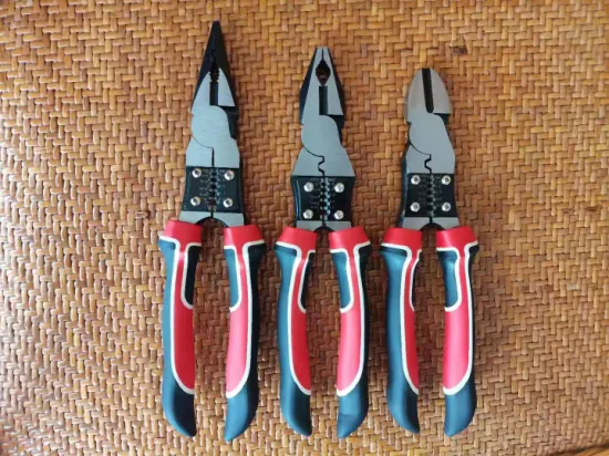 Multi-Functional Professional Pliers,CRV,Color,Nickel Plated,Local Blackening Process,Diagonal Cutting Pliers,Needle Nose Pliers,Electrician Set,Clamps,Tweezers