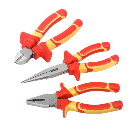 45# Carbon Steel 6 7 8 Inches Combination Pliers Long Nose Pliers Diagonal Pliers with Customized and OEM Service.